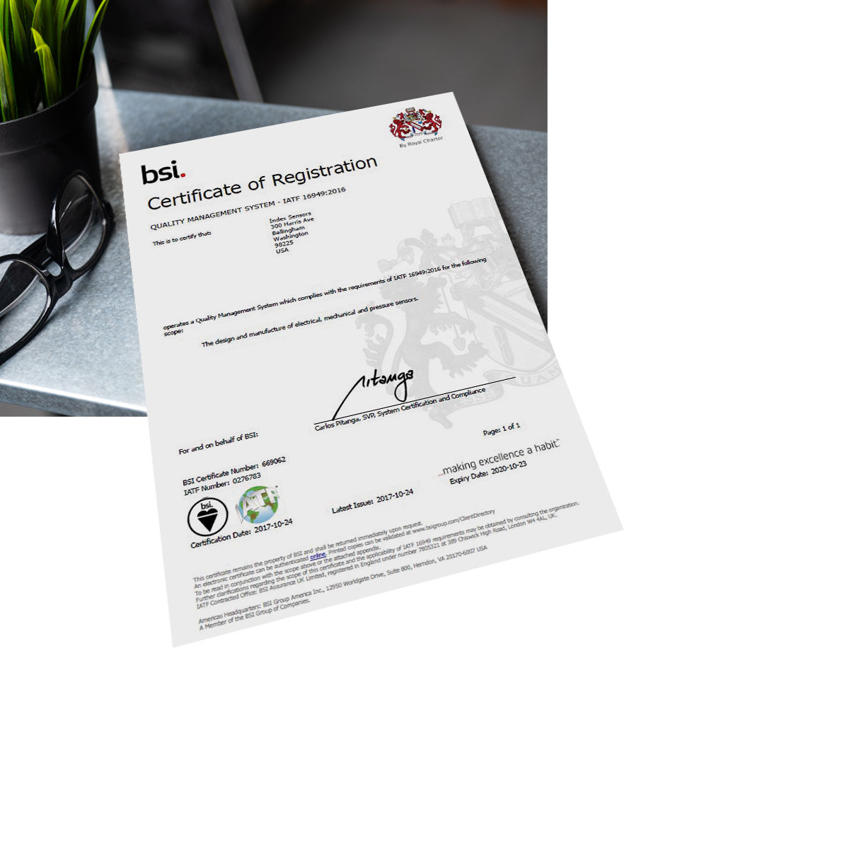 IATF and ISO Certified