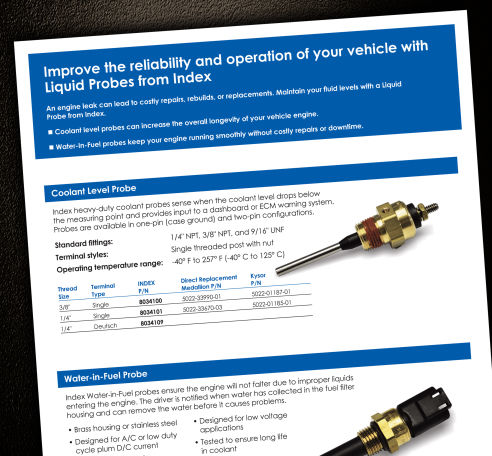 Index Liquid Level Probes